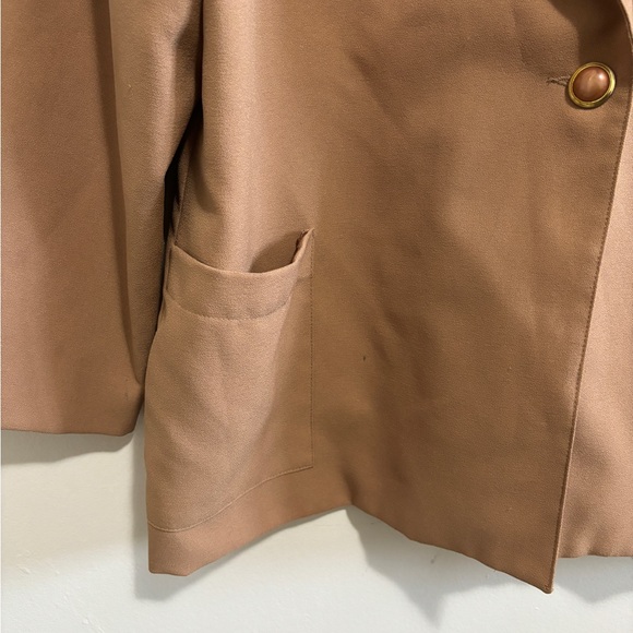 vintage caramel blazer - Picture 6 of 9